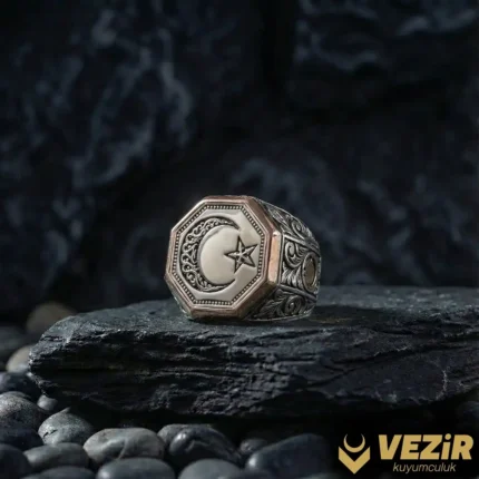 Ayyıldız Gümüş Yüzük