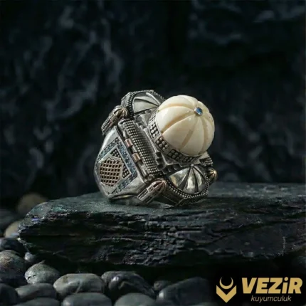 Camii Gümüş Yüzük Modeli