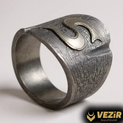 Ağaç Deseni Gümüş Yüzük