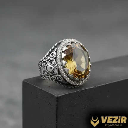 Zultanit Gümüş Yüzük