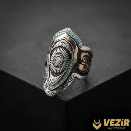 Zihgir Gümüş Yüzük Modeli