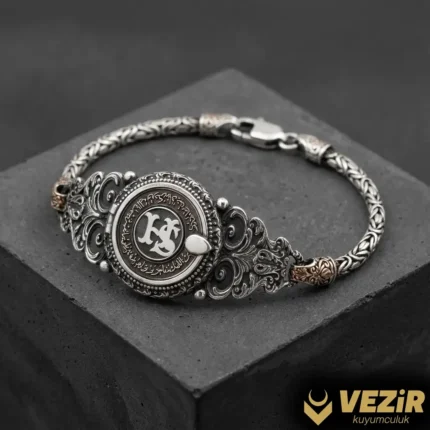 Kapaklı Gümüş Bileklik